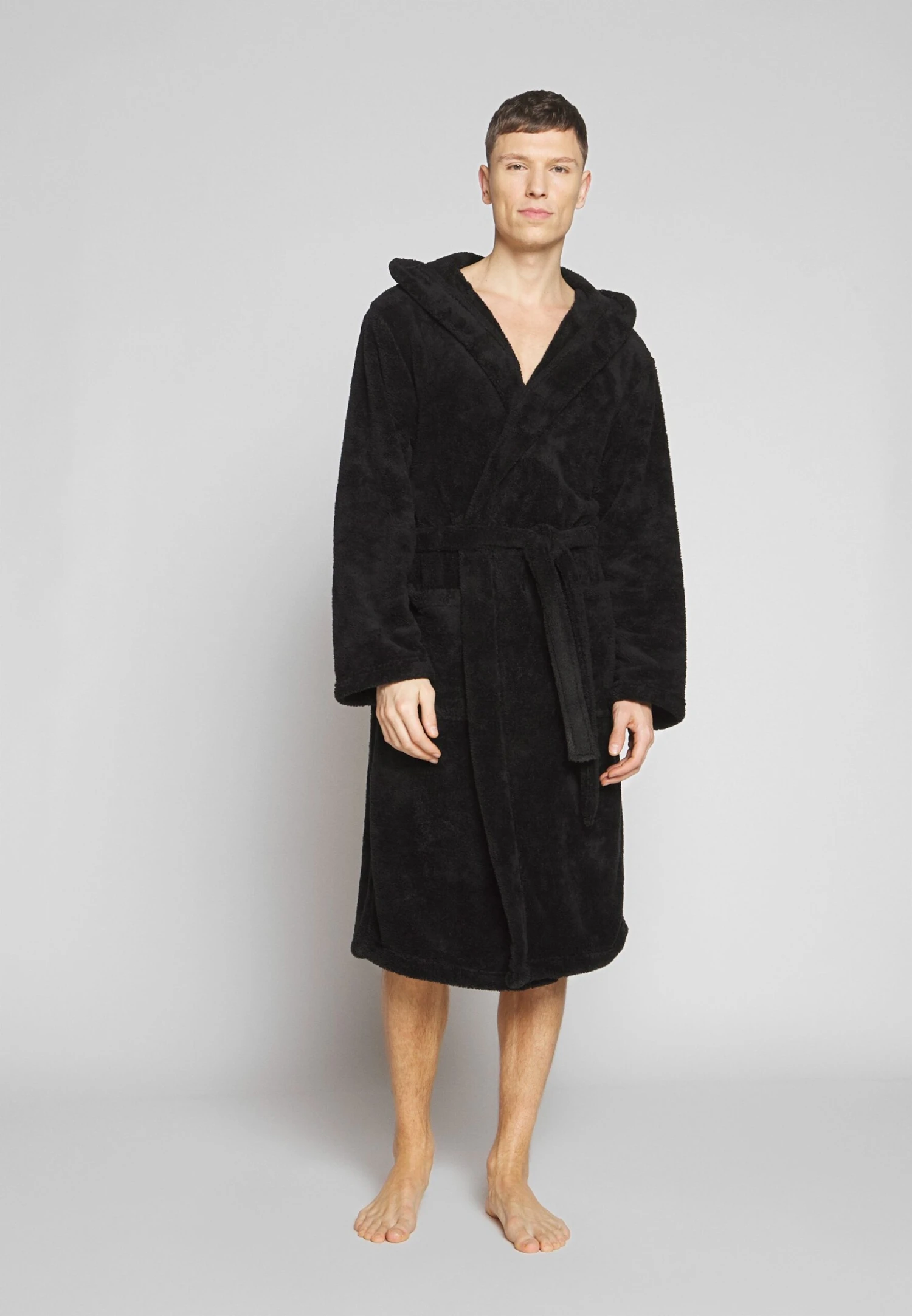 Pier One Szlafrok - Black 1 Pier One Szlafrok - Black