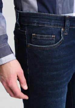 Pier One BASIC - Jeansy Straight Leg - Dark Blue Denim 9 Pier One BASIC - Jeansy Straight Leg - Dark Blue Denim -Pier One cab4c5a817d8404784a40aa6e7e7d551