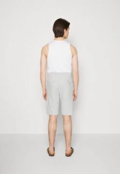 Pier One Szorty - Mottled Light Grey -Pier One cd29adde1cff4696ae45211789ec4da5