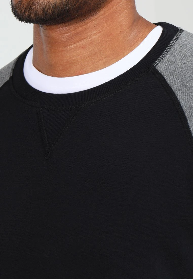 Pier One Bluza - Grey Melange/black 4 Pier One Bluza - Grey Melange/black - obrazek 4