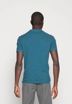 Pier One 2 PACK - Koszulka Polo - Petrol/black -Pier One cfbe756f6dce40c885fa51c8918f1171