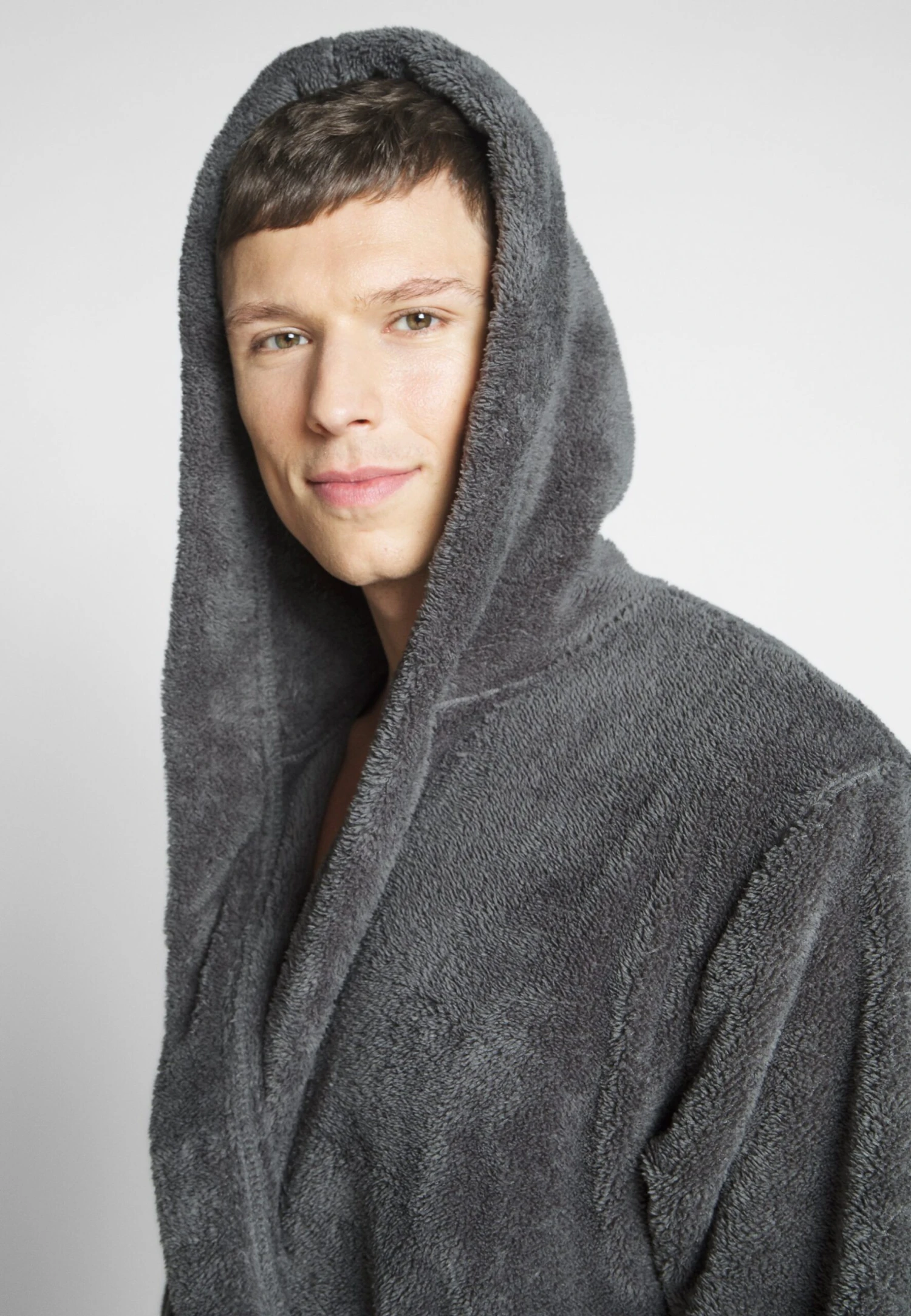 Pier One Szlafrok - Dark Gray 4 Pier One Szlafrok - Dark Gray - obrazek 4