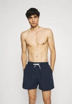 Pier One PEACHY SOFT BEACH SHORTS - Szorty Kąpielowe - Dark Blue