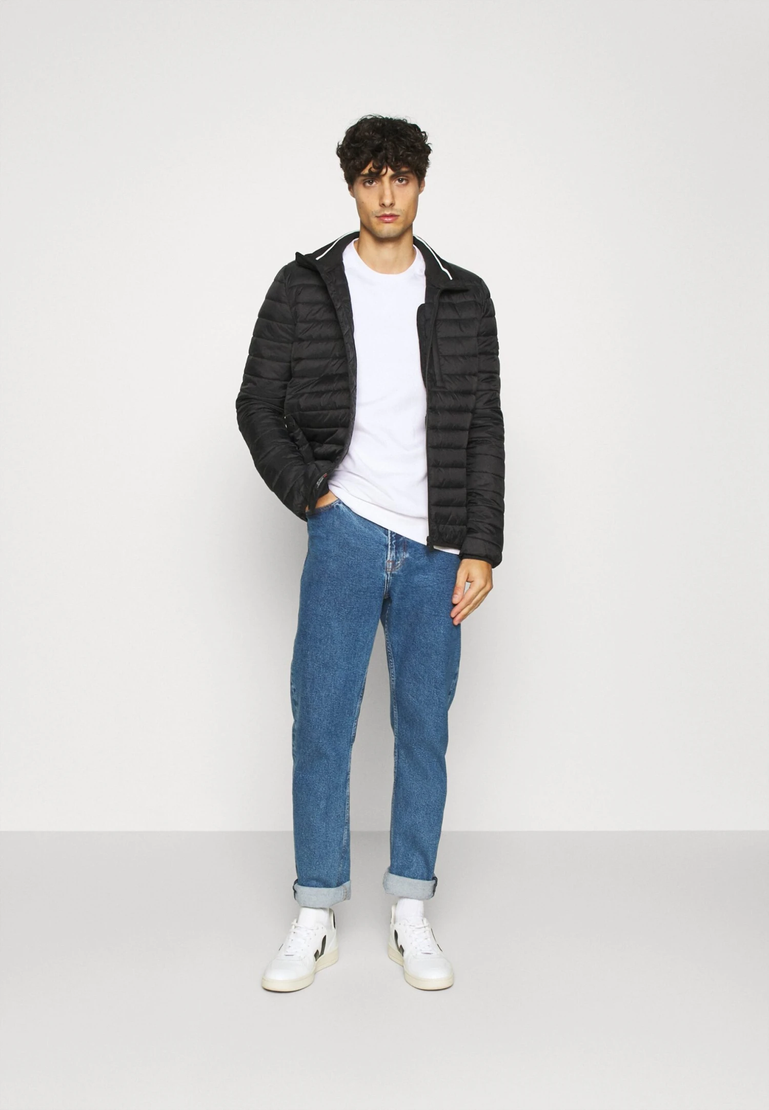 Pier One 2 PACK - Bluza - White/black 1 Pier One 2 PACK - Bluza - White/black