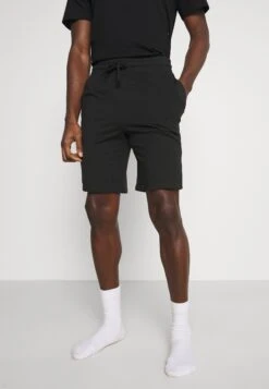 Pier One 3 PACK - Spodnie Od Piżamy - Black/mottled Dark Grey/red -Pier One df5392693ae34fbcbd75bdfbc8faa1bc