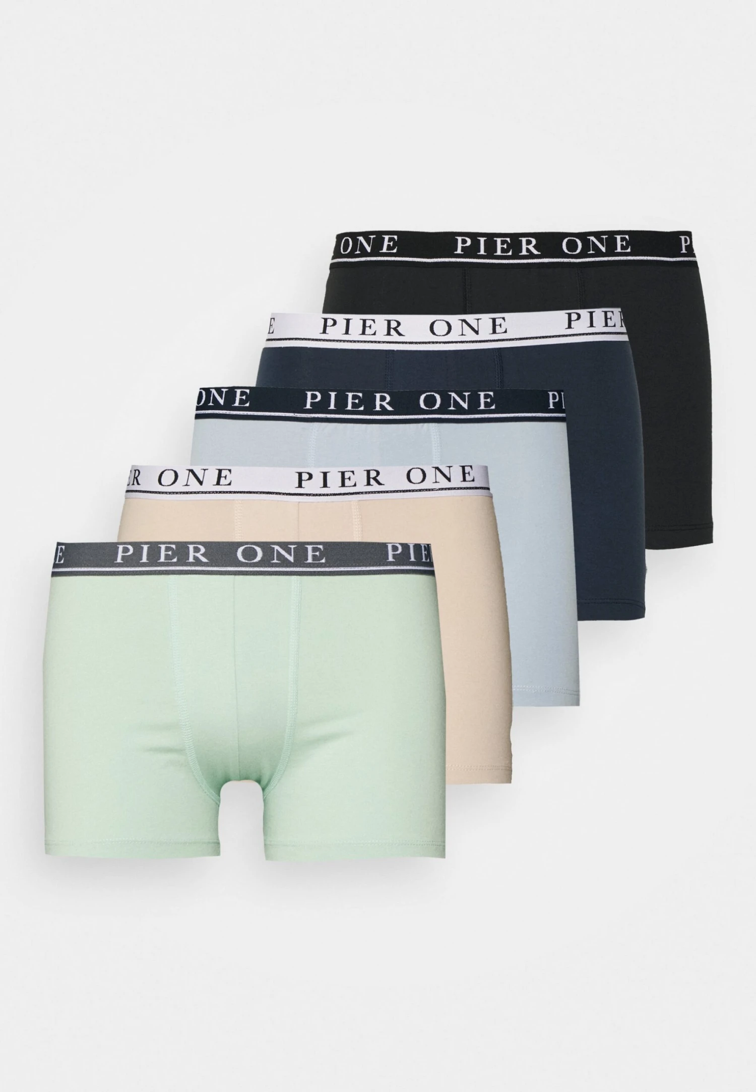 Pier One 5 PACK - Panty - Beige/light Green/black 5 Pier One 5 PACK - Panty - Beige/light Green/black - obrazek 5
