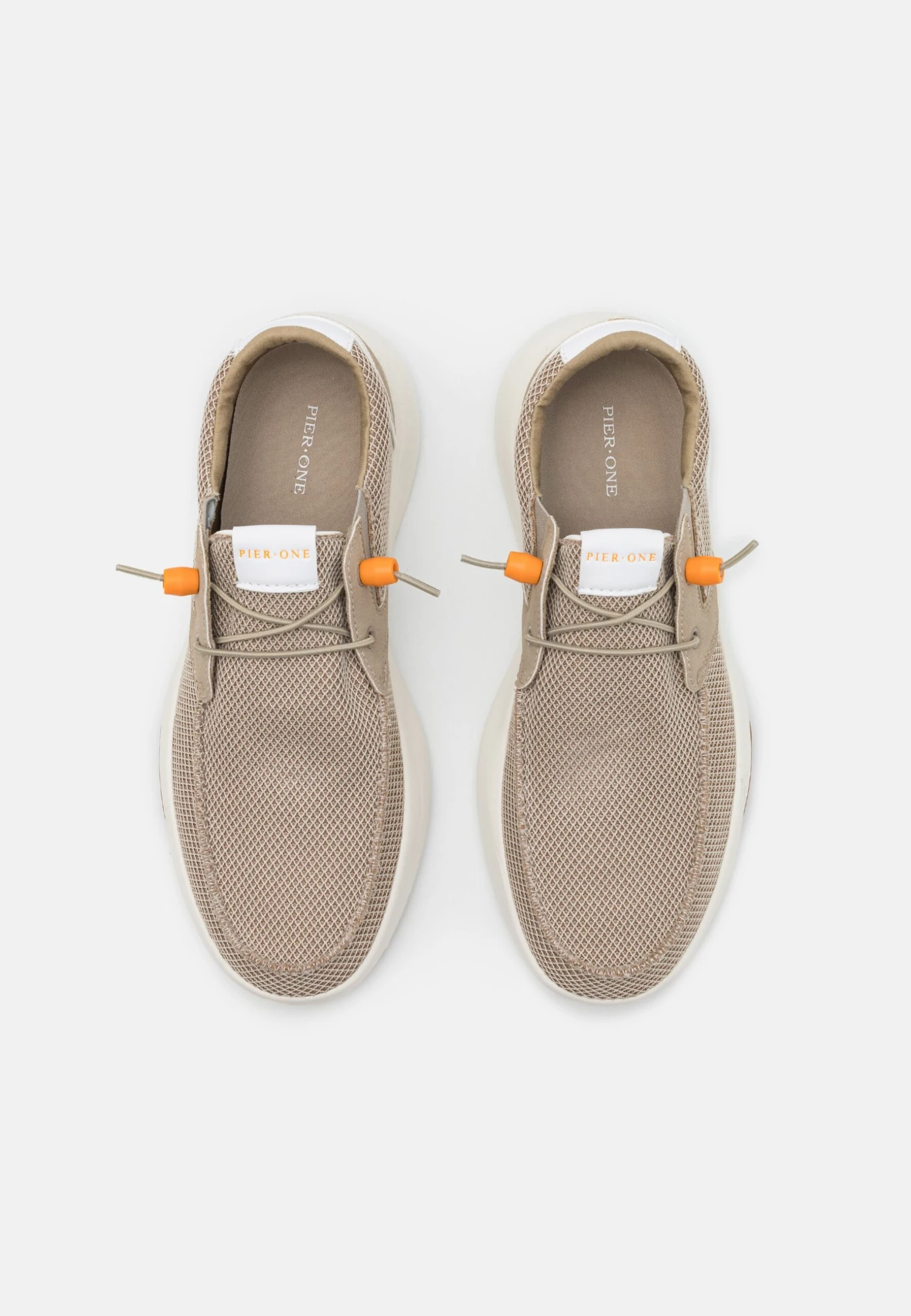 Pier One Sneakersy Niskie - Beige 4 Pier One Sneakersy Niskie - Beige - obrazek 4