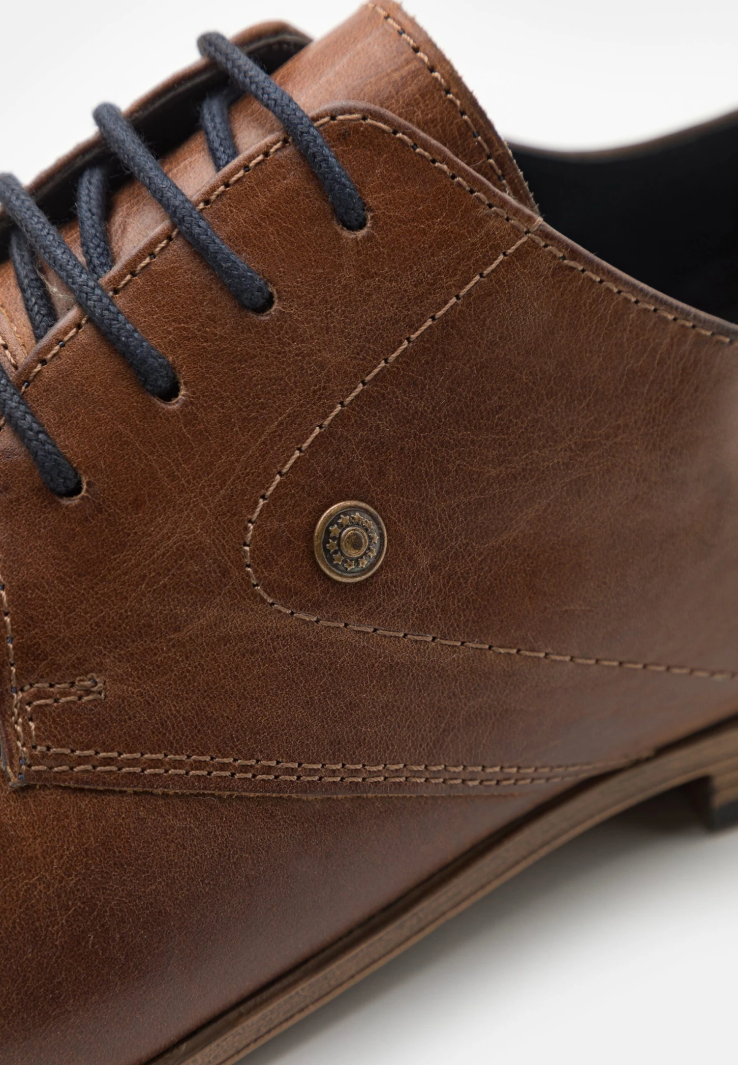 Pier One LEATHER - Oksfordki - Camel 6 Pier One LEATHER - Oksfordki - Camel - obrazek 6