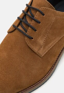 Pier One LEATHER - Oksfordki - Cognac -Pier One e42678b30af042e399782a7df10a9767