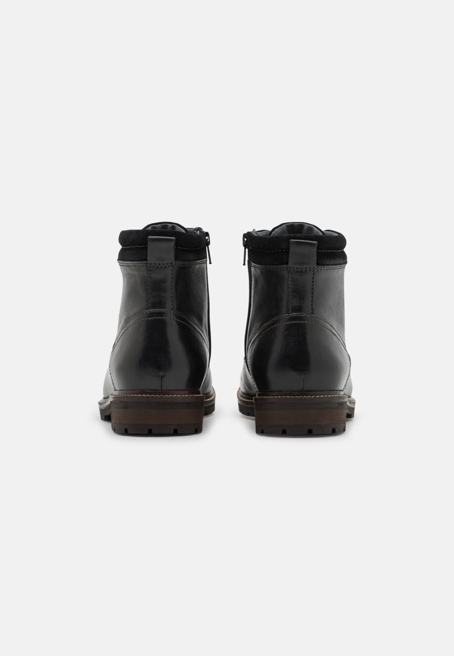 Pier One Botki Sznurowane - Black 3 Pier One Botki Sznurowane - Black - obrazek 3