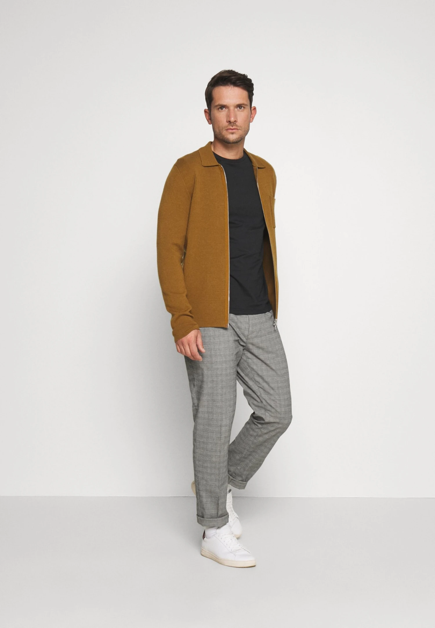 Pier One 2 PACK - Bluzka Z Długim Rękawem - White/black 2 Pier One 2 PACK - Bluzka Z Długim Rękawem - White/black - obrazek 2