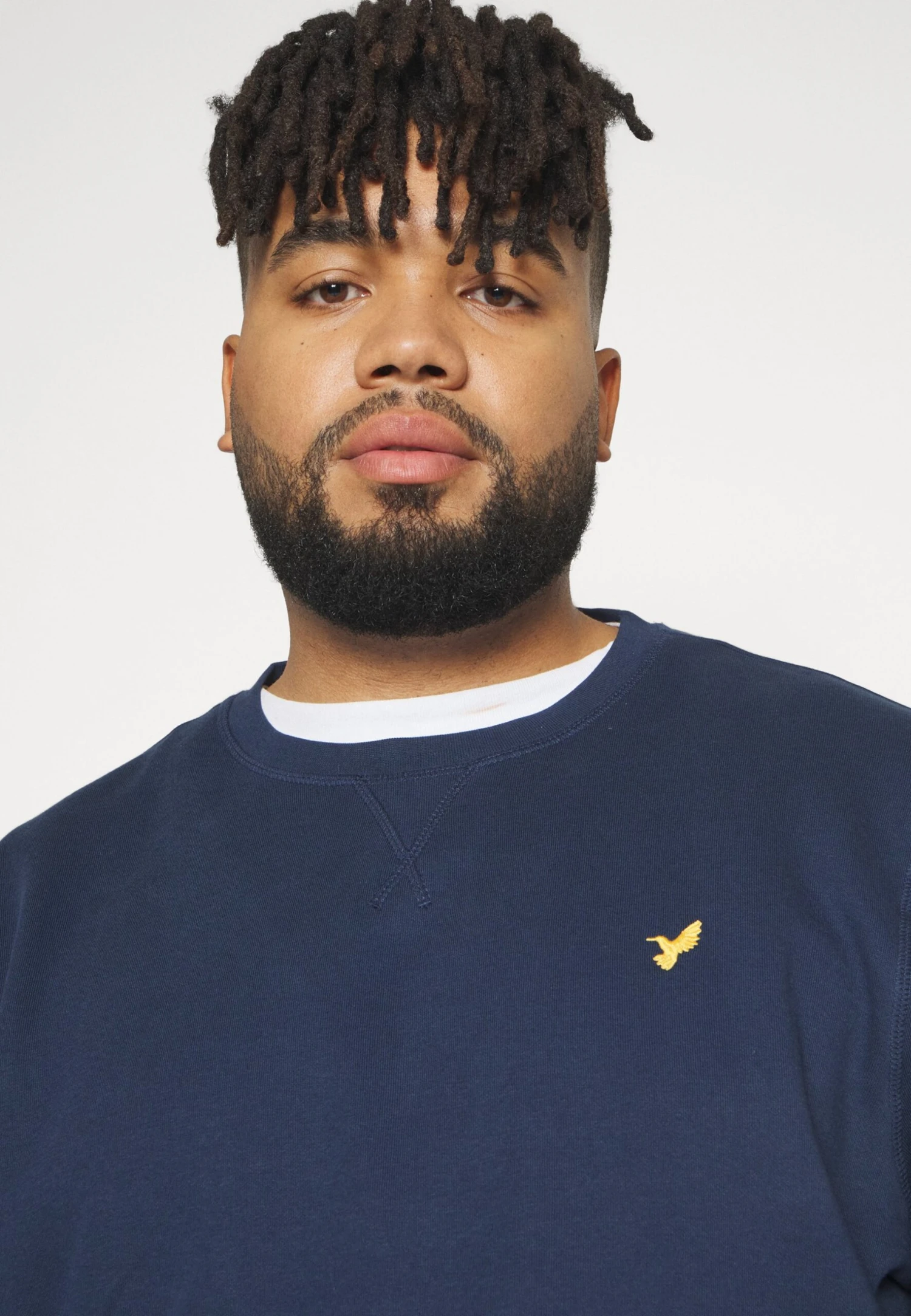 Pier One PLUS SIZE 2 PACK - Bluza - Dark Blue/bordeaux 6 Pier One PLUS SIZE 2 PACK - Bluza - Dark Blue/bordeaux - obrazek 6