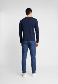 Pier One Bluzka Z Długim Rękawem - Dark Blue -Pier One e64a3006a7c0456ebe923c8afeb23f07