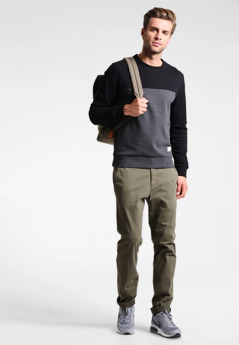 Pier One Bluza - Mottled Dark Grey 2 Pier One Bluza - Mottled Dark Grey - obrazek 2