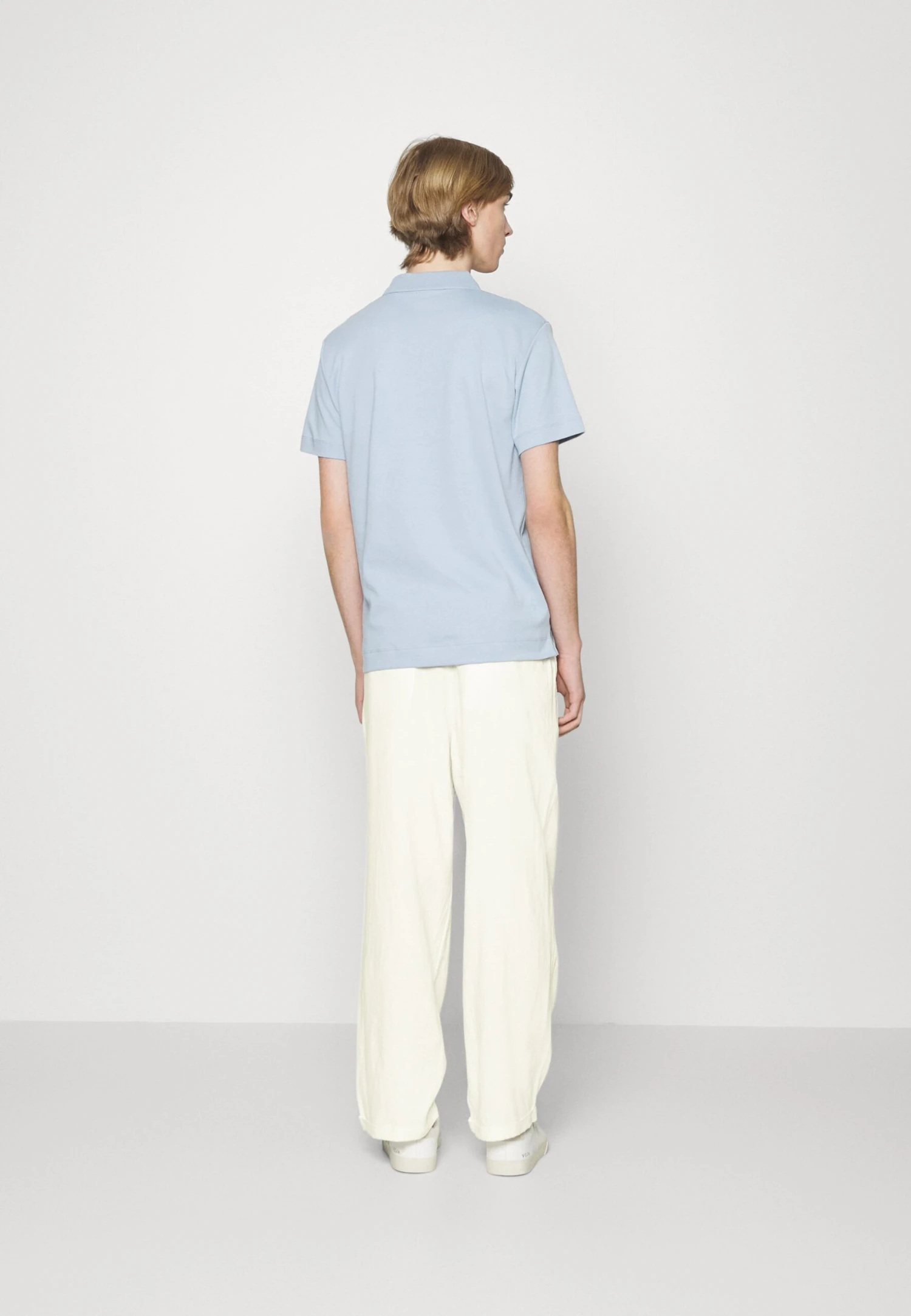 Pier One DRAWCORD TROUSERS LINEN BLEND - Spodnie Materiałowe - White 3 Pier One DRAWCORD TROUSERS LINEN BLEND - Spodnie Materiałowe - White - obrazek 3