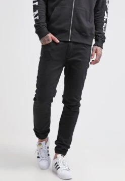 Pier One Jeansy Slim Fit - Black