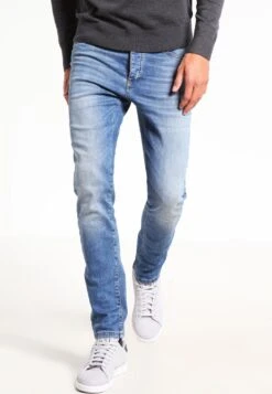 Pier One Jeansy Slim Fit - Light Blue