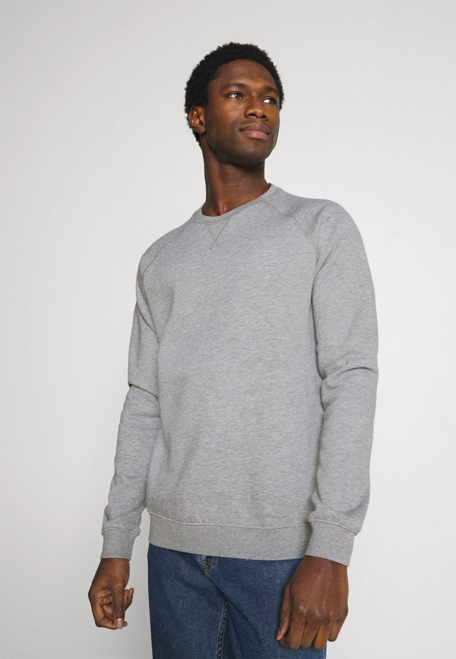 Pier One 3 PACK - Bluza - Bordeaux/black/grey 3 Pier One 3 PACK - Bluza - Bordeaux/black/grey - obrazek 3