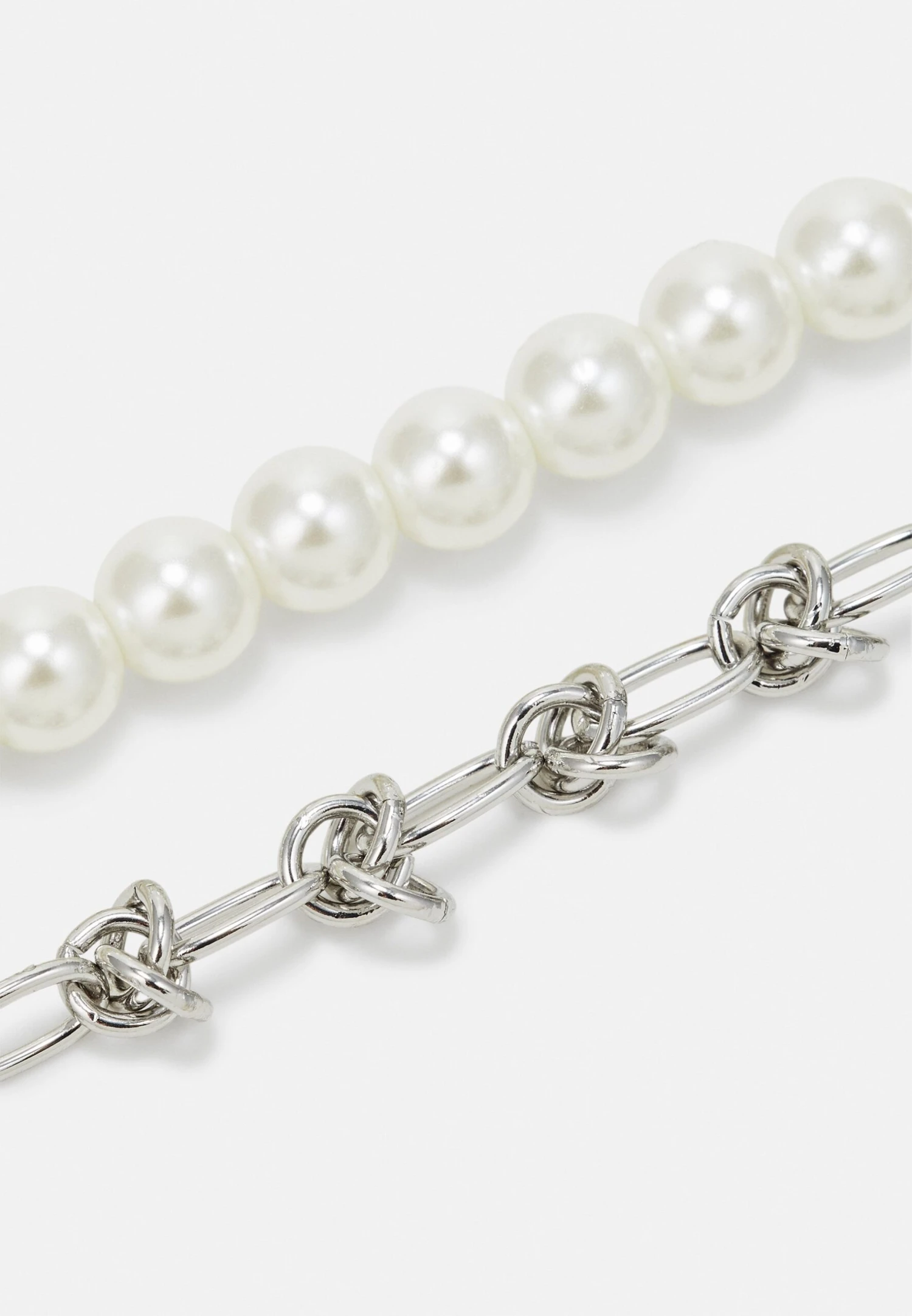 Pier One 2 PACK UNISEX - Naszyjnik - Silver 2 Pier One 2 PACK UNISEX - Naszyjnik - Silver - obrazek 2