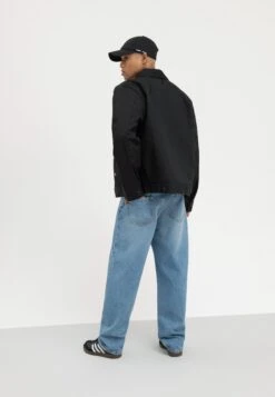 Pier One Jeansy Relaxed Fit - Dark Blue Denim -Pier One f21b3fea2f2a4e6482d17602def0ed3e