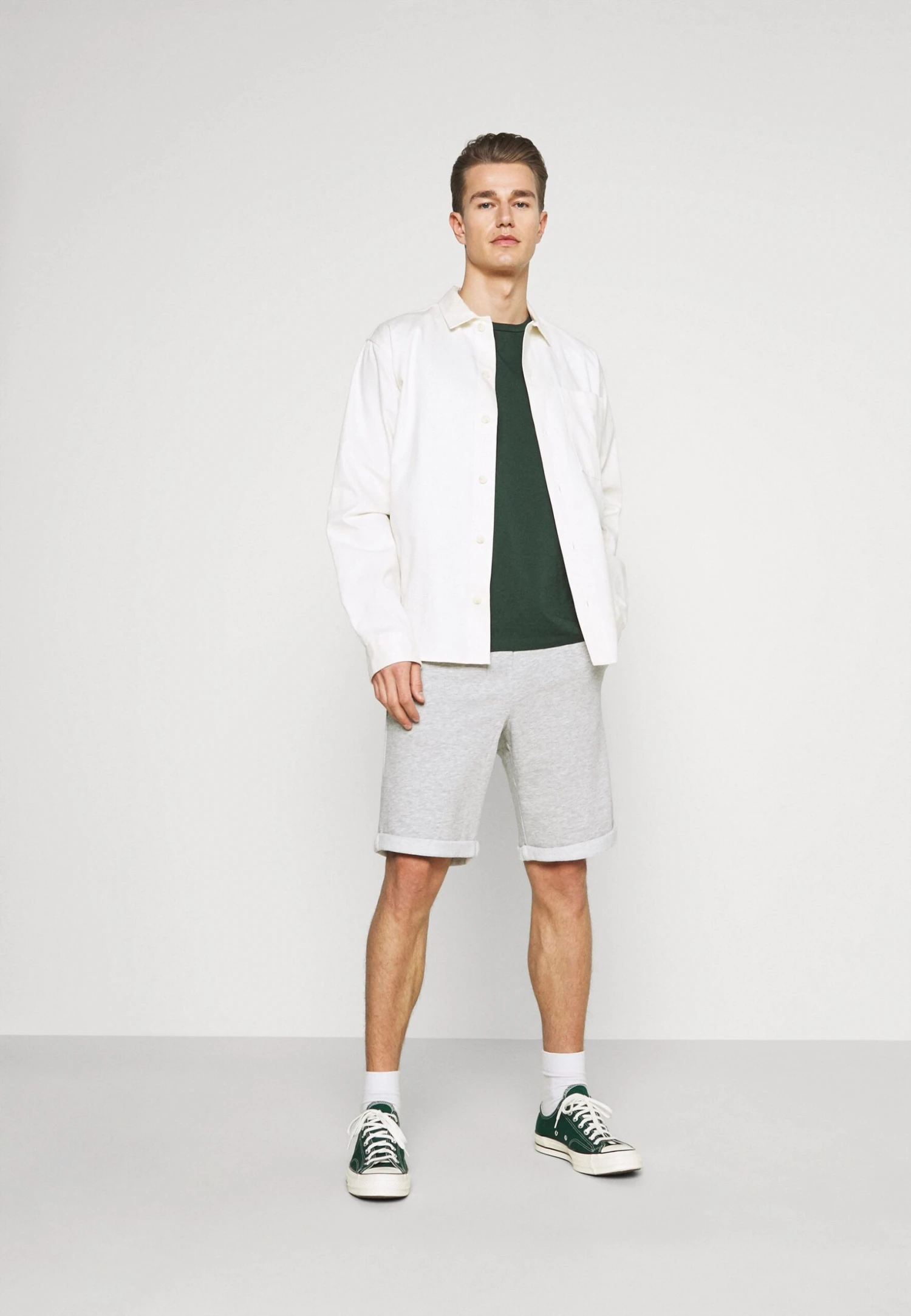 Pier One Spodnie Treningowe - Light Grey 2 Pier One Spodnie Treningowe - Light Grey - obrazek 2