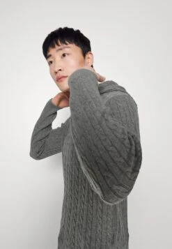 Pier One Sweter - Mottled Grey 11 Pier One Sweter - Mottled Grey -Pier One f4469f1046374c5eb4df339474b00988