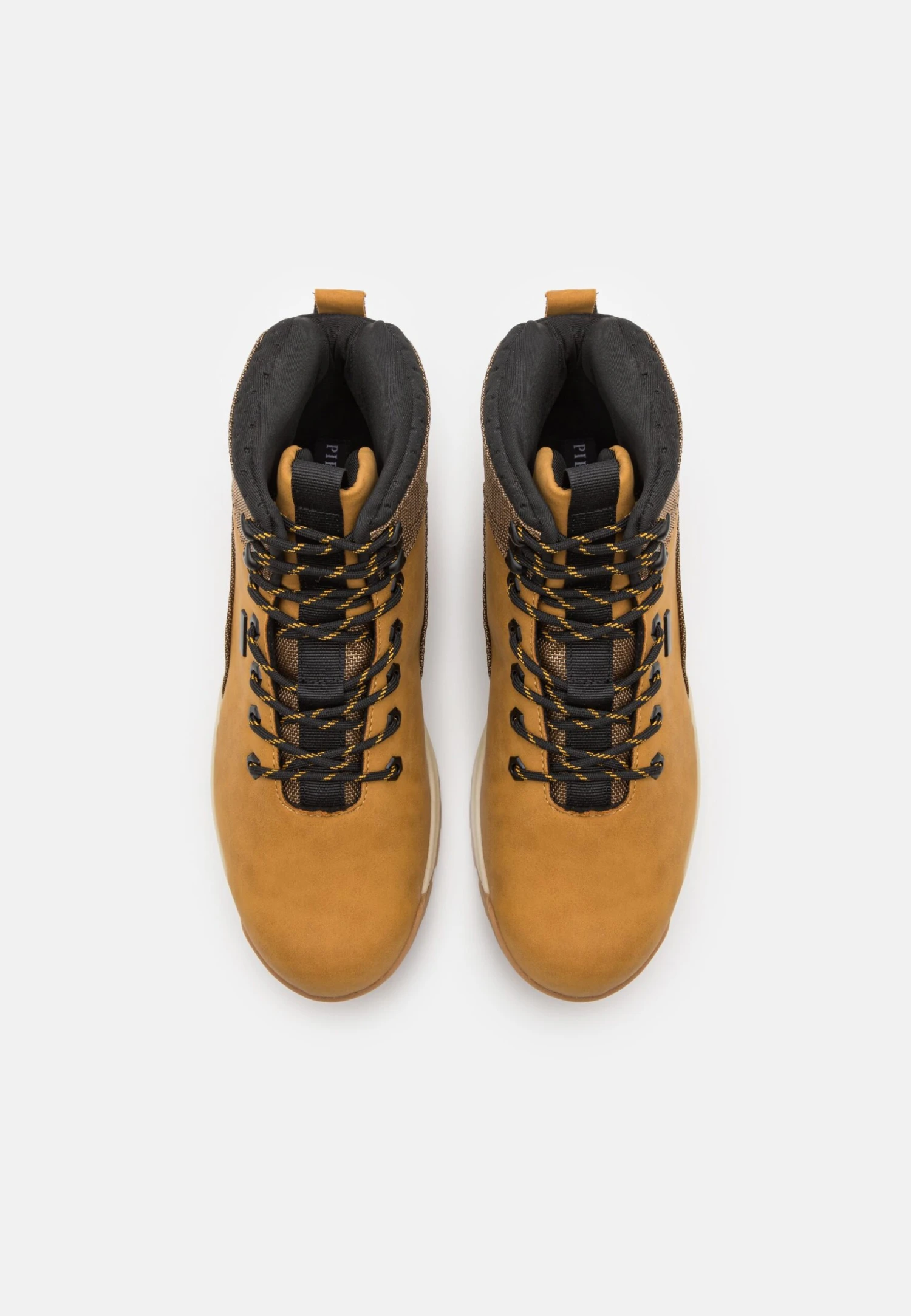 Pier One Botki Sznurowane - Camel 4 Pier One Botki Sznurowane - Camel - obrazek 4