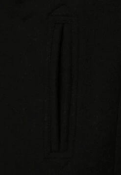 Pier One Krótki Płaszcz - Black 11 Pier One Krótki Płaszcz - Black -Pier One f98ad9164e9e43bd97fdd8c0b6de9848