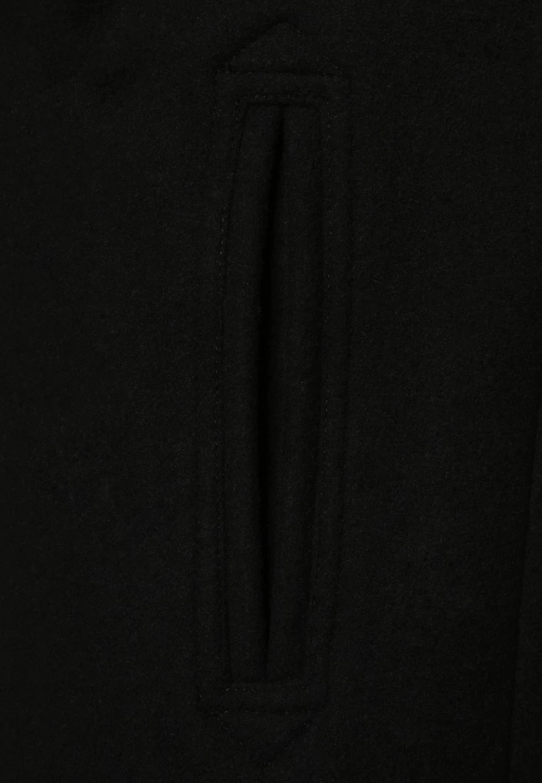 Pier One Krótki Płaszcz - Black 6 Pier One Krótki Płaszcz - Black - obrazek 6