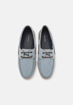 Pier One LEATHER UNISEX - Buty żeglarskie - Light Blue 9 Pier One LEATHER UNISEX - Buty żeglarskie - Light Blue -Pier One f9d32a9421f446489ef4a9cccd925d15